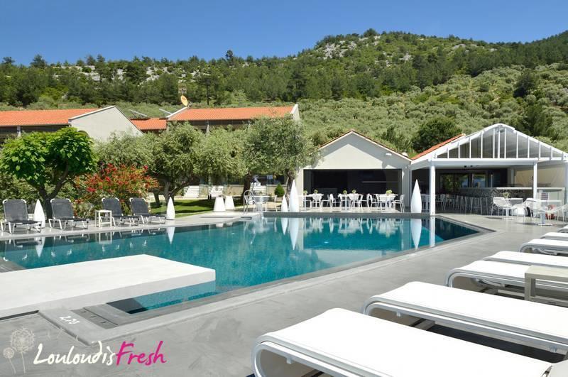 الشقق الفندقية Skala Rachoni في  Louloudis Fresh-Adults Only المظهر الخارجي الصورة